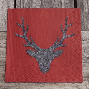 Serviette 46 rot
